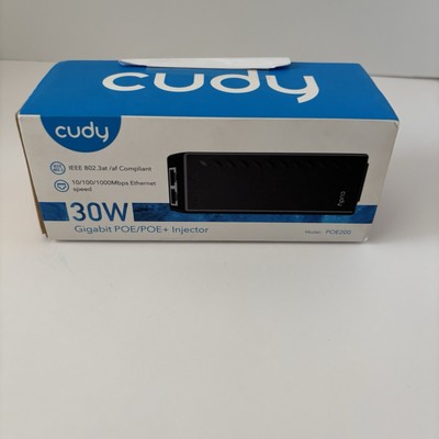 Cudy New 30w Gigabit Poe Injector Adapter, 30w,10/100/1000mbps