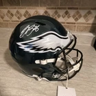 Saquon Barkley Philadelphia Eagles Autographed Replica Football Helmet