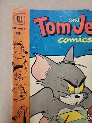 1952 Dell Publishing - TOM AND JERRY COMICS - Comic Book - Sept