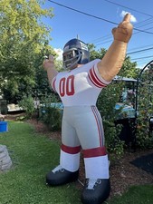 NFL New York Giants Football Player Tiny AirBlown Yard Gear Apparel