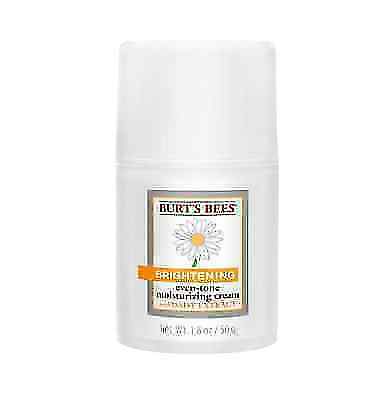 burt's bees brightening moisturizing cream