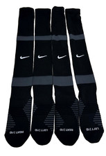 Nike Dri-Fit Soccer Football Socks Black Medium Men's 6-8, Women 6-10 2 PAIRS 