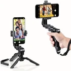 Mini Smartphone Tripod - Desktop Stand & Grip for All Phones, Compact & Portable