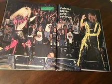 1986 VINTAGE 5PG PRINT ARTICLE/PHOTOS ON TWISTED SISTER GETS SERIOUS DEE SNIDER
