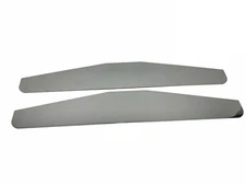 Mud Flap weight Semi Truck 24" x 4" 3 Stud Chromed 1 pair universal new 30048