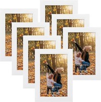 Bilderrahmen Set 7-Teilig 10X15 Cm Weiß - Fotorahmen Collage FüR Fotos 15X10 Cm
