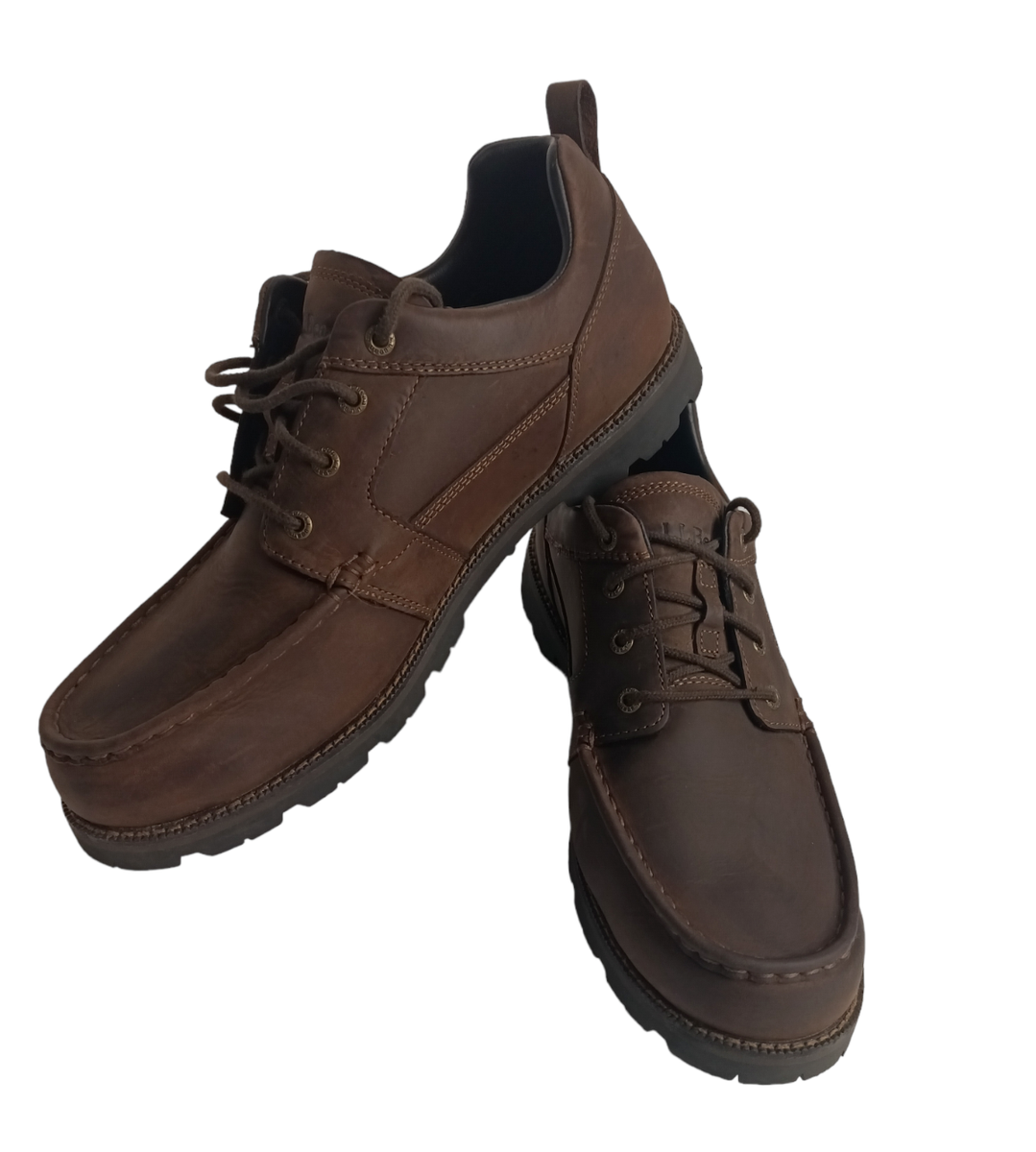 L.L. Bean Mens East Point Rugged English Moc Shoes Sz 13  display picture 1