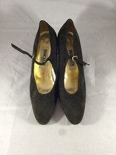 Pancaldi Suede Heels Size 6.5