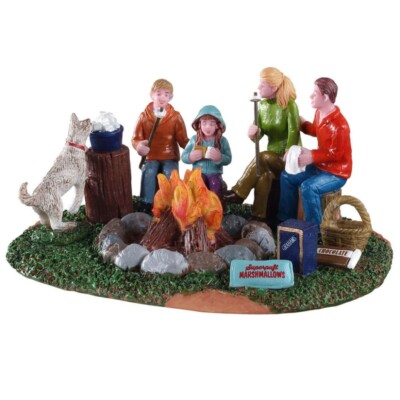 LEMAX 03524 - S'MORE FAMILY FUN - Weihnachtsdorf Winterdorf - NEU