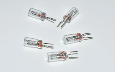 Märklin 610040 5 Stück Ersatz- Glühlampen 19V BiPin- Steckbirne NEUWARE E610040