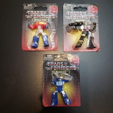 Lot Of 3 2022 Hasbro TRANSFORMERS Mini Figures 2" NEW Optimus Prime, Megatron,