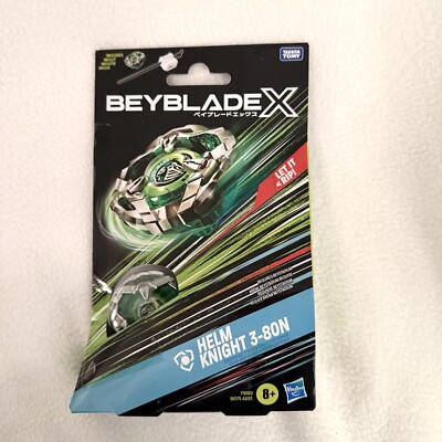 Beyblade X Helm Knight 3-80N Defense Type Green Version Starter Pack New