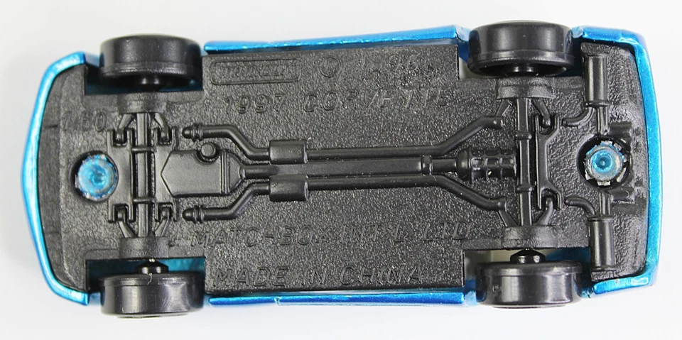 Matchbox 1997 Corvette Hot Rod 1:60 Scale Metallic Blue NICE - Image 4 of 4