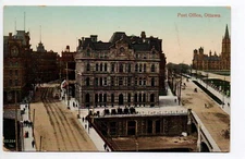CANADA Old Postcard OTTAWA Post Office