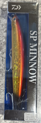 Poisson Nageur Salmo Minnow Coulant 6cm 6cm 6g Holo Stickleback