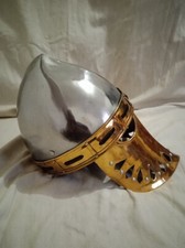 2 mm viking helmet,viking combat helmet,10th century helmet,9th century helmet