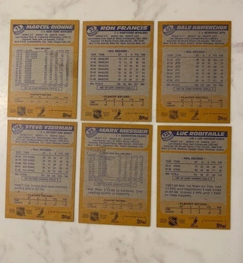 1988-89 TOPPS HOCKEY Singles, RCs - Complete Your Set - You Pick - FREE S/H - Image 2 of 4