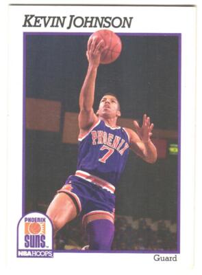 1991-92 Hoops Kevin Johnson #165
