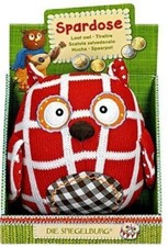 Die Spiegelburg Strickeulen-Spardose Eule Spardose Spareule Dekoration