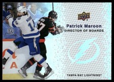 Patrick Maroon 2023-24 Upper Deck Director of Boards #DB-15 Hockey Card Tampa