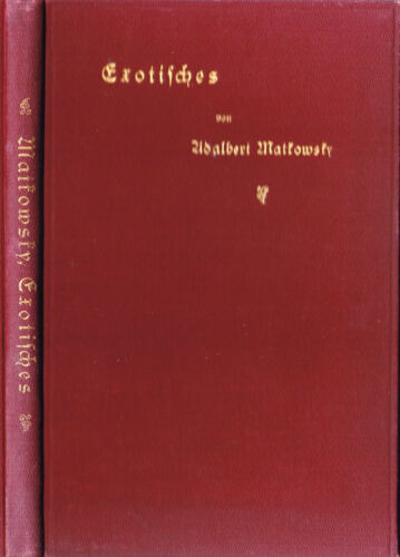 Adalbert Matkowsky "Exotisches" Reiseberichte Südamerika bei Schneider 1895 - Afbeelding 1 van 3
