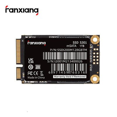 Fanxiang 1TB SSD mSATA Internal Solid State Drive 6Gb/s For PC/ Laptop 500MB/S