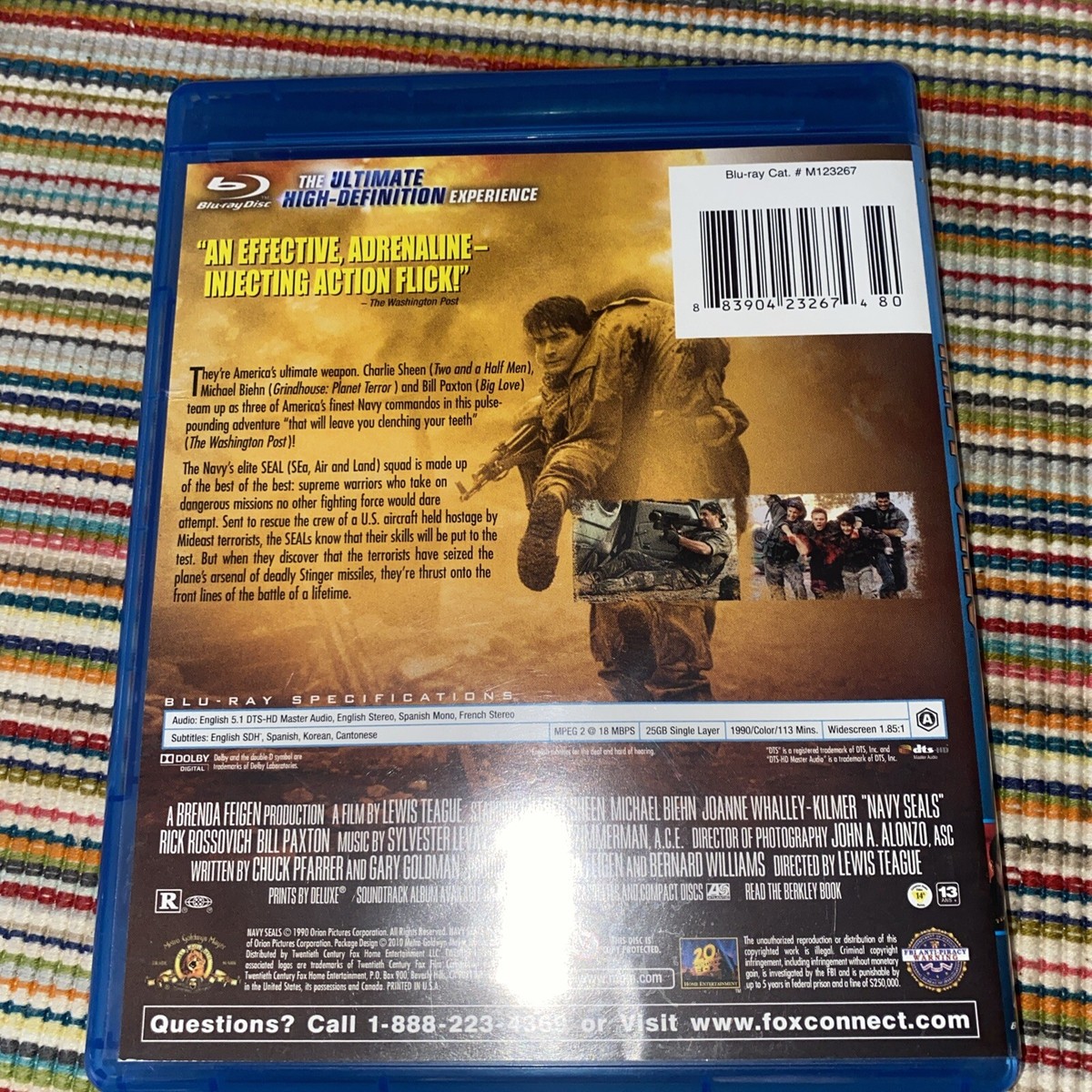 その他 Navy Corpsmen: Blood Ange [DVD] Navy Seals (1990) Blu-ray War Action Thriller Michael Biehn