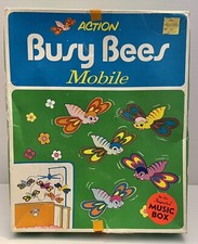 Vintage 1970  s Busy Bees musical mobile