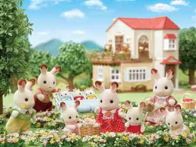 Sylvanian Families FS-51 Seal Family Set Calico Critter Epoch Japan Edition New