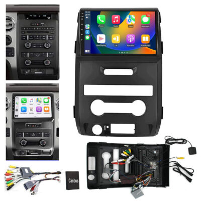 Plug&Play 9'' Car Stereo Radio For 2009-2014 Ford F150 Carplay GPS Navi RDS 9inch