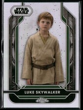 Star Wars Topps Chrome 2024 Card Costco Super Box Refractor - Luke Skywalker