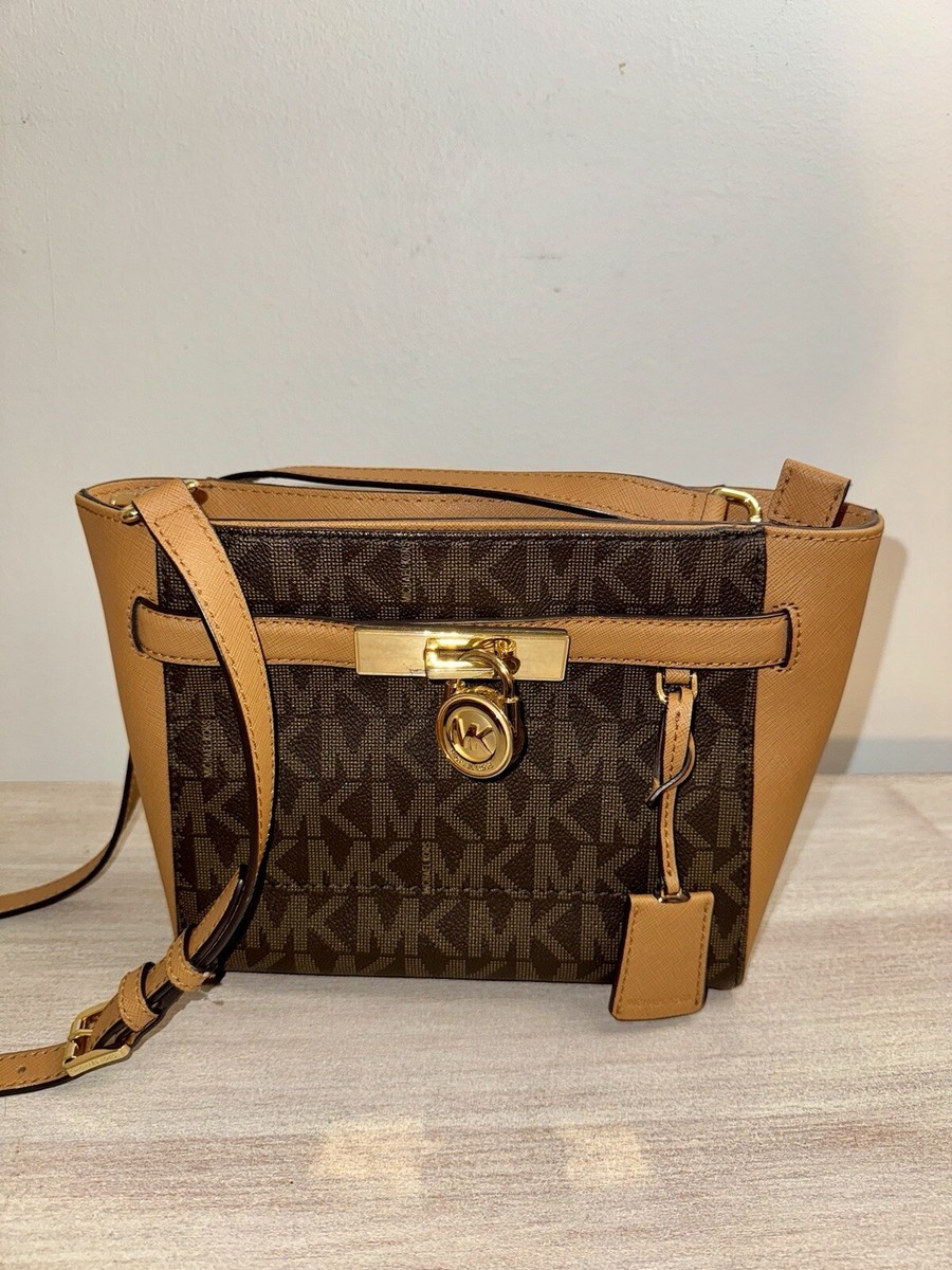 shoulder bag michael kors brown purse with lock