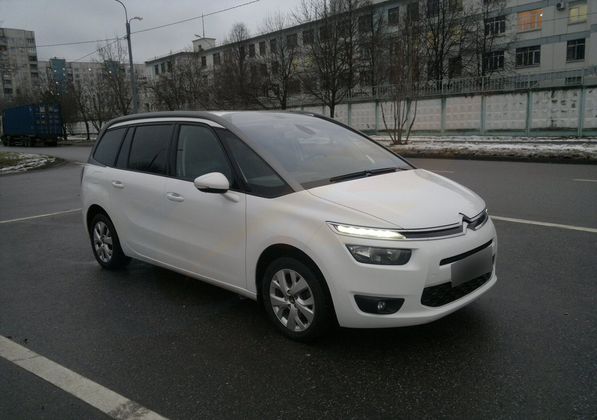 MOTOS Windabweiser Für Citroen C3 Picasso 2008-2017 - Sporty Regenabweiser Set