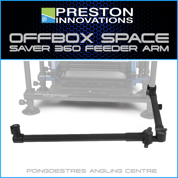 PRESTON INNOVATIONS OFFBOX 360 SPACE SAVER FEEDER ARM NEW MATCH FISHING
