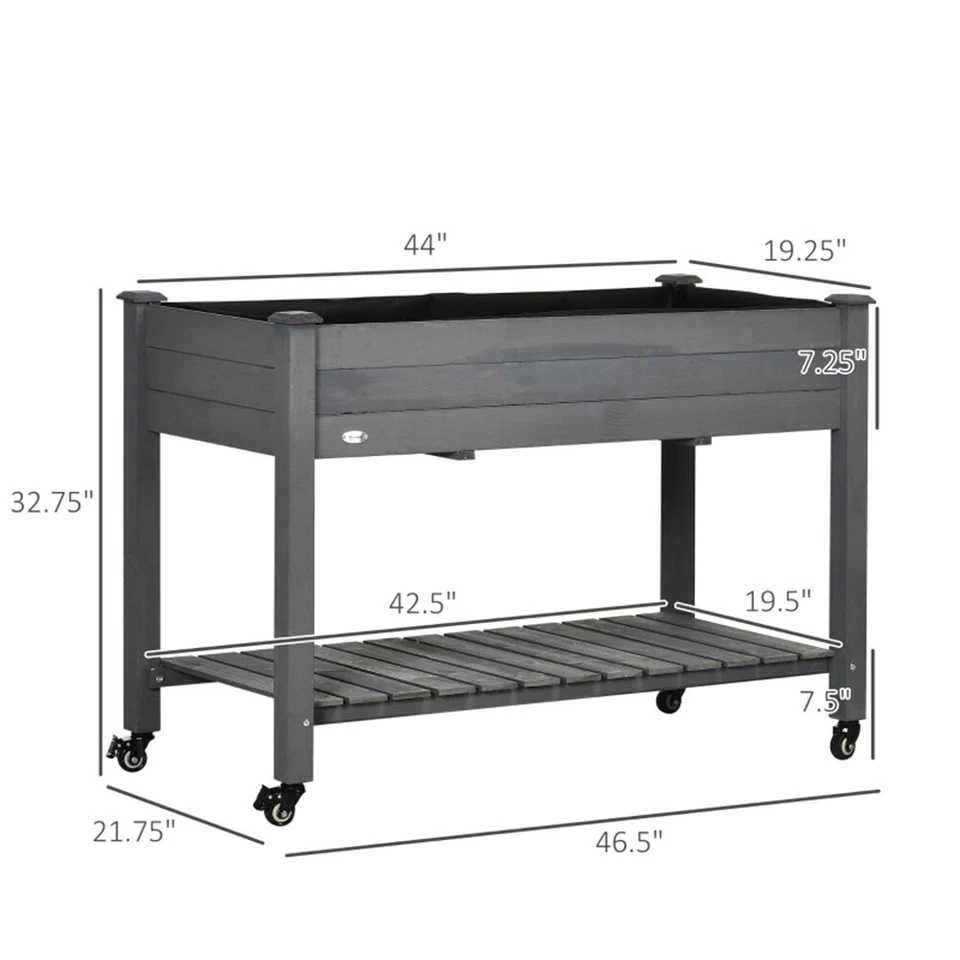 Cama de jardín elevada jardinera cama elevada Foto 2 de 4
