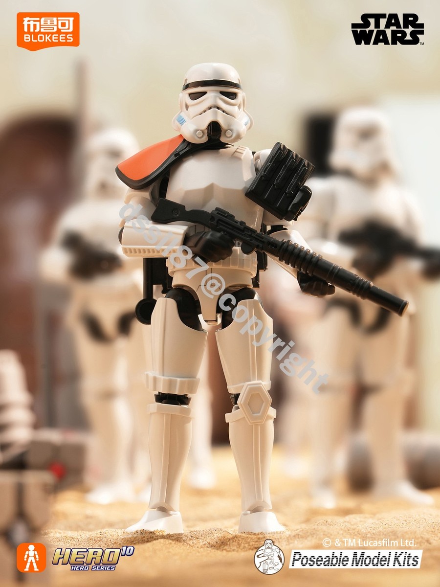 Blokees STARWARS Sandtrooper Galaxy Version 2 Poseable Model Kit