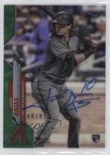 2020 Topps Clearly Authentic Auto Green /99 Josh Rojas #CCA-JRO Auto i4v