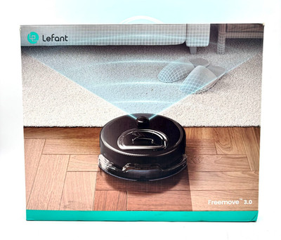 Lefant Robotic Vacuum Cleaner Freemove 3.0 Model M330 Pro - Black