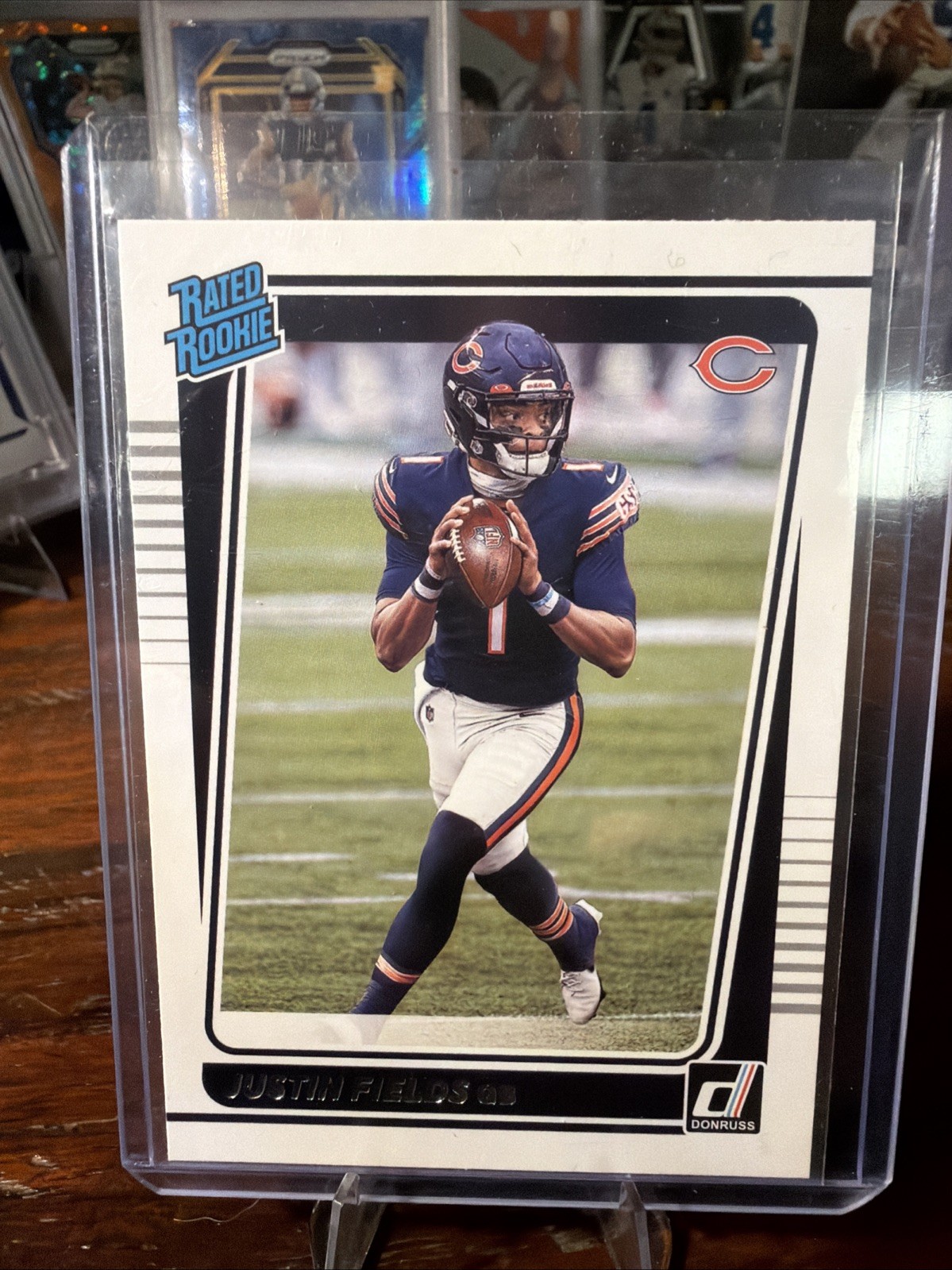 2021 Panini Donruss Rated Rookie - Justin Fields #253 (RC)