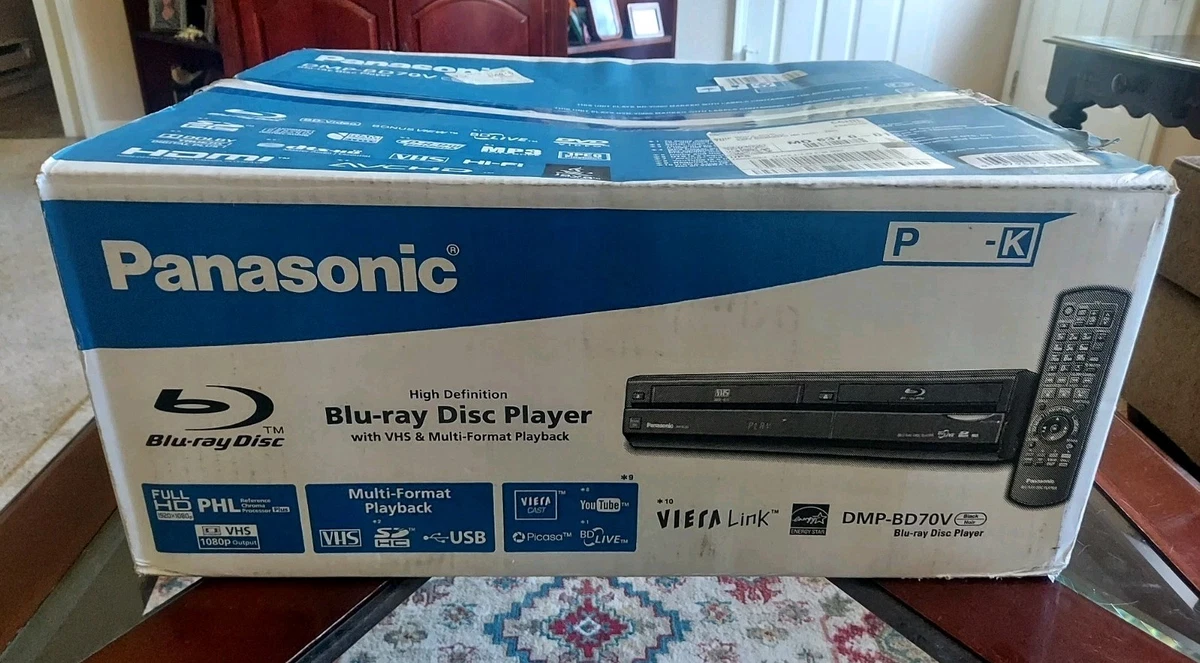 Panasonic Blu-ray VCR DVD & Blu-ray Players for sale - eBay