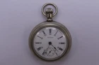 Antique Waltham Silveroid Pocket Watch Pre-Owned Runs (43-43a)