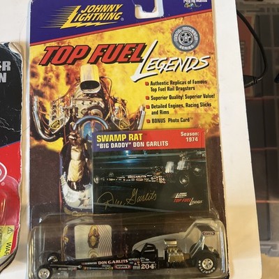 Johnny Lightning Top Fuel Legends Swamp Rat Big Daddy Don Garlits 1974 Dragster