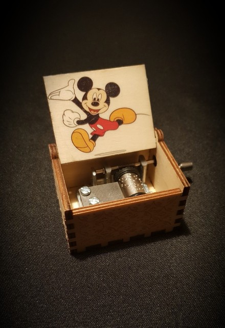 Mickey Mouse Fantasia Music Box - Personalizable