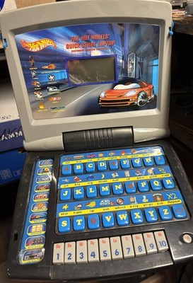 Hot Wheels Quick Start Laptop Learning System for Kids Ages 4-7 Electronic Toy