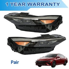 For 2024 -2026 Hyundai Elantra Led Headlight Lhrh Side Oem 9210192102-aa740