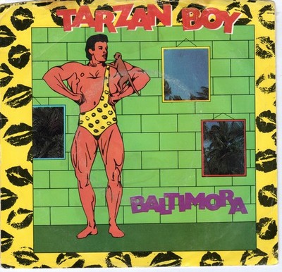 Baltimora    Tarzan Boy 1985 Manhattan B50018 45 7  Vinyl NM Dub Version side 2