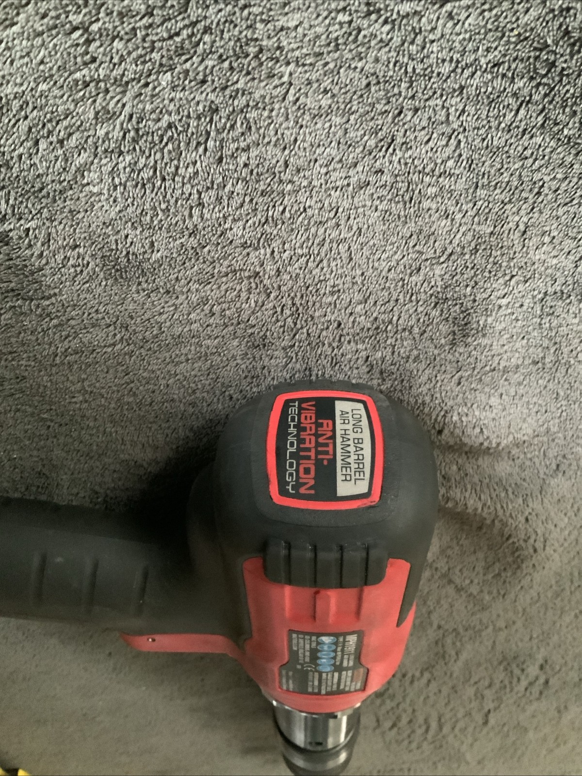 Mac Tools Mph1911, Long Barrel Air Hammer, Used, Works Fine…red..