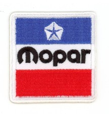 Mopar Patch Iron On Sew On Dodge Chrysler Muscle Car Auto Racing Logo Applique Mopar Patch Iron On Sew On Dodge Chrysler Muscle Car Auto Racing Logo Applique