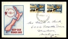 Mayfairstamps New Zealand FDC 1964 Driving Road Pair First Day Cover aaz_69949