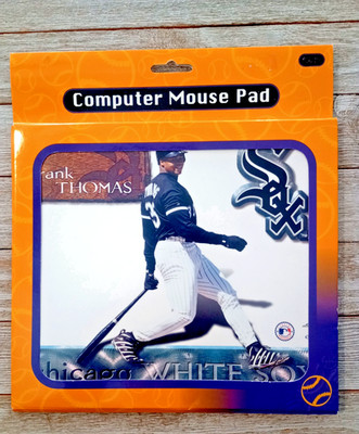 Vintage Frank Thomas White Sox MLB 1997 Baseball Computer Mouse Pad